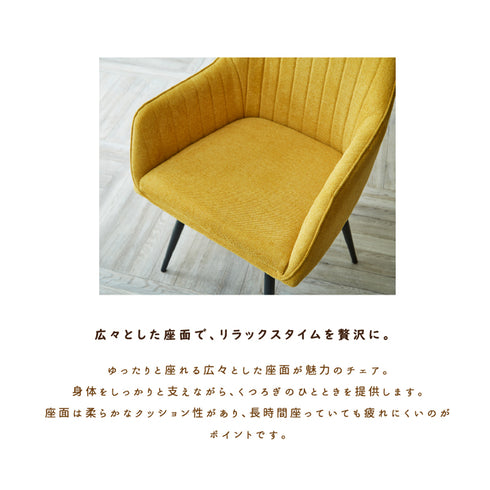 ラパン ダイニングチェア 2脚セット(W580×D590×H825)